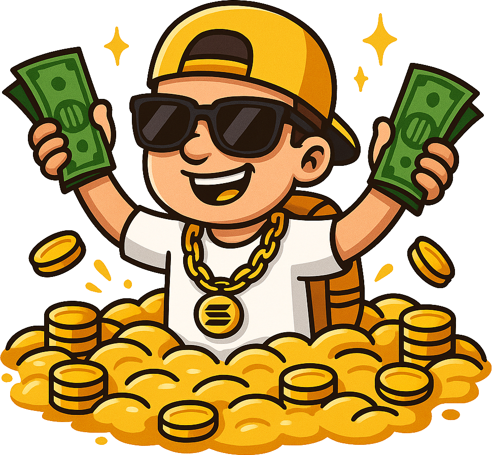 Earning money and crypto rewards